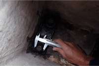 Keel bolts inspection