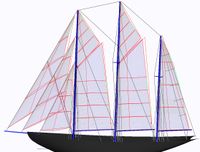 50-meter Schooner final configuration