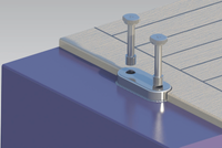 custom tender fender system deck attachment fittings